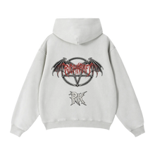 Load image into Gallery viewer, Pentagram Zip-Through Box Hoodie
