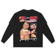 Load image into Gallery viewer, RK Layered Long Sleeve Oversized Tee
