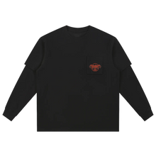 Load image into Gallery viewer, RK Layered Long Sleeve Oversized Tee
