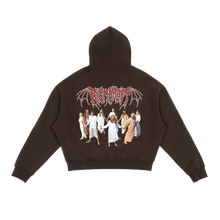 Load image into Gallery viewer, Cult Fleece Zip-Up Boxy Hoodie
