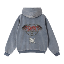 Load image into Gallery viewer, Pentagram Zip-Through Box Hoodie
