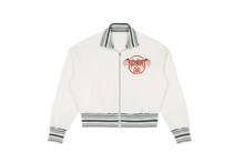 Load image into Gallery viewer, RK Striped Rib Collar Zip Jacket
