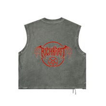 Load image into Gallery viewer, Distressed Grommet Eyelet Tank Top
