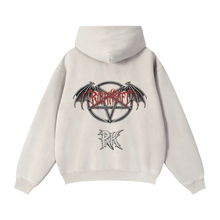 Load image into Gallery viewer, Pentagram Zip-Through Box Hoodie
