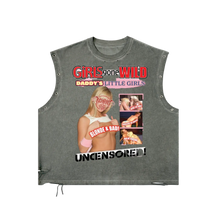 Load image into Gallery viewer, GGW Distressed Grommet Eyelet Tank Top
