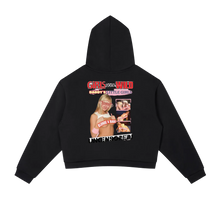 Load image into Gallery viewer, Women’s contrast Cropped Hoodie
