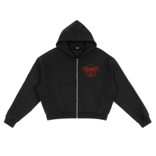 Load image into Gallery viewer, Cult Fleece Zip-Up Boxy Hoodie
